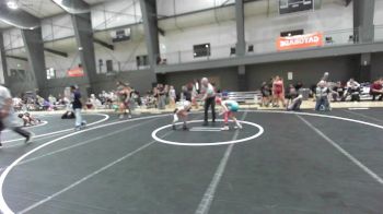 64 lbs Rr Rnd 1 - KelleyAnne Bates, Redwood WC vs Kensi Payne, Thunder Mountain WC