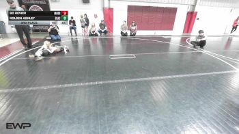 45 lbs 3rd Place - Bo Revier, Morrison Takedown Club vs Kolsen Ashley, Blackwell Wrestling Club