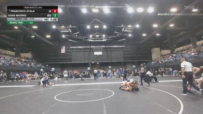 174 lbs Champ. Round 2 - Francisco Ayala, Unattached vs Evan Morris, Missouri Baptist University