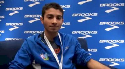 Omar Kaddurah before mile 2011 Brooks PR Invite