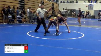 126 lbs Consi Of 4 - Riley Edwards, Combat vs Ahmad Smith, Ragsdale High School