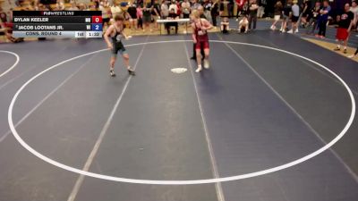 150 lbs Cons. Round 4 - Dylan Keeler, MN vs Jacob Lootans Jr., WI
