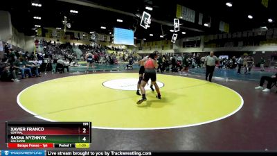 195 lbs Quarterfinal - Xavier Franco, Central vs Sasha Nyzhnyk, Los Gatos