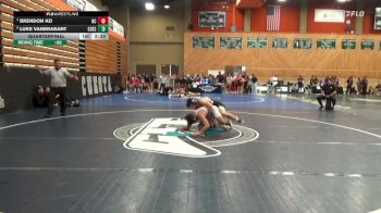 149 lbs Quarterfinal - Brendon Ko, Bakersfield College vs Luke VanBrabant, Cuesta