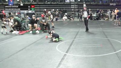41 lbs Consi Of 16 #2 - Lincoln Savage, All I See Is Gold Academy vs Callan McCollum, All I See Is Gold Academy