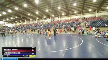 145 lbs Cons. Semi - Micheal Ramos, California vs Jackson McDaniel, Colorado