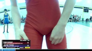 120 lbs Cons. Round 2 - Cain Godsey, Terre Haute Northside Wrestling Club vs Jester Thang, Perry Meridian Wrestling Club