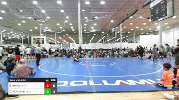 108 lbs Quarterfinal - Gabe Benyo, Mat Assassins vs Charlie Mutschler, Team Diamond Fish