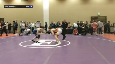165 lbs Champ. Rd Of 32 - Cole Albert, Team Renegade vs Luke Bennett, Orchard South Wrestling Club