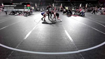 90 lbs 5th Place - Raegan Marks, Morris Hills Wrestling Club vs Kaitlyn Castaneda, Myland