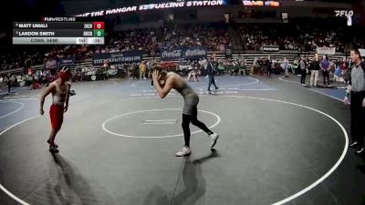 D 1 138 lbs Cons. Semi - Landon Smith, Holy Cross vs Matt Umali, Zachary