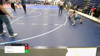 113 lbs Quarterfinal - Noah Morris, Salina Wrestling Club vs Gareb Franz, Springdale Youth Wrestling Club