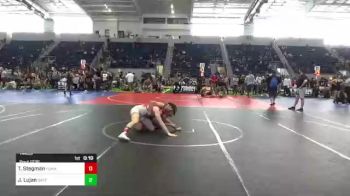 144 lbs Consi Of 16 #2 - Trey Stegman, Yuma vs James Lujan, Safford WC