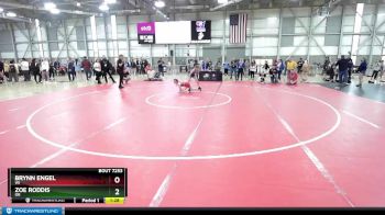 39 lbs Cons. Semi - Brynn Engel, WI vs Zoe Roddis, OR