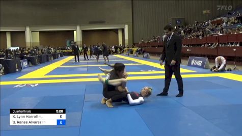 Kelsey Lynn Harrell vs Danielle Renee Alvarez 2024 Pan IBJJF Jiu-Jitsu No-Gi Championship