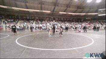 52 lbs Consi Of 32 #2 - Conner Jameson, Broken Arrow Wrestling Club vs Wriglee Ward, Grover Rains Wrestling Club