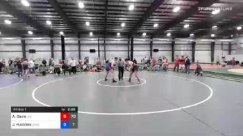 129 kg Prelims - Ashton Davis, JK Squad vs James Hustoles, USAW Maine