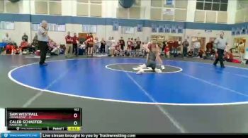 102 lbs Placement (4 Team) - Caleb Schaefer, Mater Dei vs Sam Westfall, Crown Point