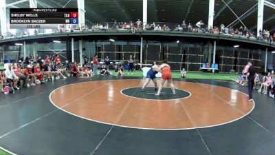 235 lbs Shelby Wells, Texas Blue vs Brooklyn Baczek, Missouri