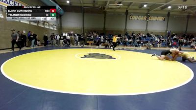 193 lbs Consi Of 16 #2 - Elijah Contreras, Pueblo East (CO) vs Mason Savidan, St. John Bosco