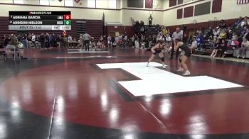 110 lbs Round 1 - Adriana Garcia, Linn-Mar vs Addison Nielson, West Delaware
