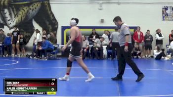 175 lbs Quarterfinal - Kaleb Herbst-Larkin, Dallas Center-Grimes vs Dru Diaz, Assumption, Davenport