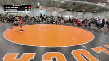 106 lbs Champ. Round 3 - Kayce Spellman, Brighton vs Xzavier Gomez, Cleveland