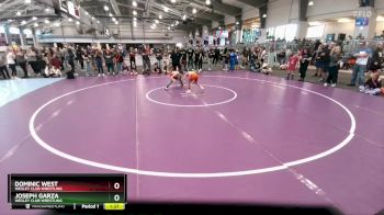 58 lbs Quarterfinal - Joseph Garza, Wesley Club Wrestling vs Dominic West, Wesley Club Wrestling