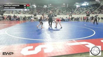 101 lbs Consolation - Preslea Wilkerson, Titan Wrestling Club vs Millie Rumsey, Pawhuska Huskies JH