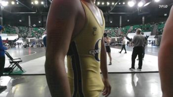 6A 157 lbs Cons. Round 4 - Erick Chaverro, Oxford vs Halston Barker, Athens