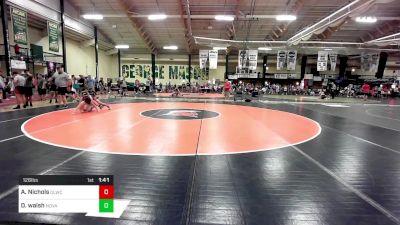 126 lbs Round Of 16 - Aiden Nichols, OLWC vs Dylan Walsh, Nova Wrestling Club