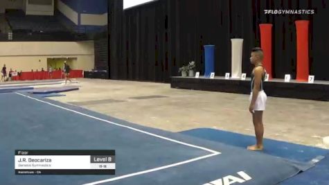 J.R. Deocariza - Floor, Genesis Gymnastics - 2021 USA Gymnastics Development Program National Championships