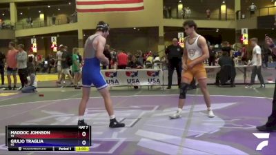 170 lbs Champ. Round 1 - Maddoc Johnson, TX vs Giulio Traglia, KS