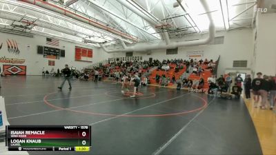 157B Round 3 - Logan Knaub, Laurel vs Isaiah Remacle, Wind River