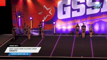 West Coast Fame Allstars Cheer - VANITY [2024 L4 Senior Coed - D2 Day 2] 2024 GSSA Bakersfield Grand Nationals