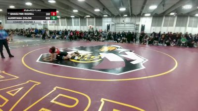 115 lbs Champ. Round 1 - Shaelynn Rozell, Castle View vs Audryana Colon, Mesa Ridge