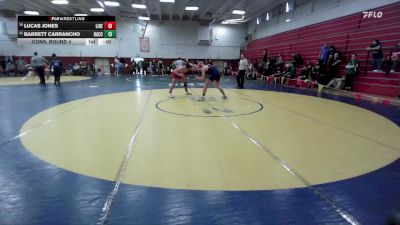 177 lbs Cons. Round 4 - Lucas Jones, Liberty vs Barrett Carrancho, Rancho Cotate