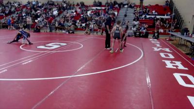 82 lbs Cons. Round 2 - Jaxon Lynch, Punisher Wrestling Company vs Logan Cloutier, Lake Stevens Wrestling Club