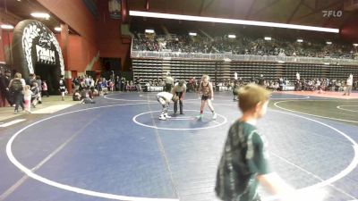 114 lbs Quarterfinal - Maverick Johnson, Black Hills Wr Ac vs Remington Schiel, Douglas WC