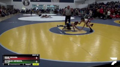 126 lbs Champ. Round 1 - Esteban Armenta, Mayfair vs Rene Segura, Fontana