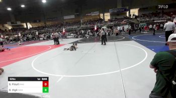 62 lbs Rr Rnd 3 - Sage Floyd, Dragon Wrestling Club vs Orlando Vigil, Pueblo County WC