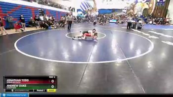 98 lbs Cons. Round 3 - Andrew Duke, Sandpoint vs Jonathan Todd, American Falls