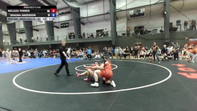 Junior Girls FS - 190 lbs Cons. Round 4 - Belleza Torres, WA vs Shauna Anderson, ID