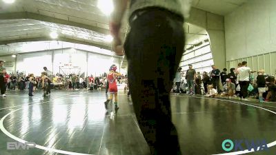 52 lbs Round Of 16 - Tyr Rodriquez, Salina Wrestling Club vs Lincoln Spain, Raw Wrestling Club