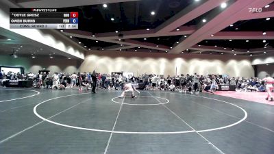 138 lbs Cons. Round 3 - Doyle Grosz, Ohio vs Owen Burns, Pennsylvania