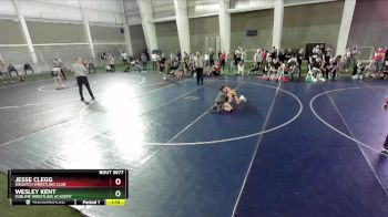 126 lbs Cons. Semi - Jesse Clegg, Wasatch Wrestling Club vs Wesley Kent, Sublime Wrestling Academy