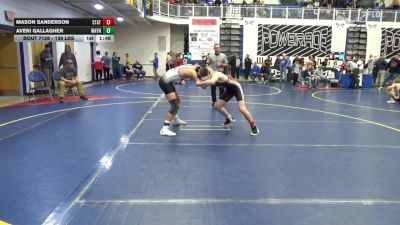 139 lbs Round Of 16 - Mason Sanderson, State College vs Averi Gallagher, Waynesburg