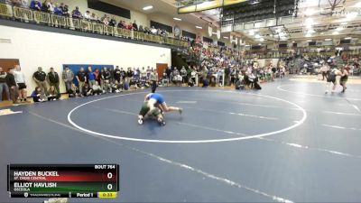 215 lbs Cons. Semi - Elliot Havlish, Osceola vs Hayden Buckel, St. Croix Central