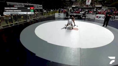 Quarters - Zahra Stewart, Animal House Wrestling vs Victoria Espinoza