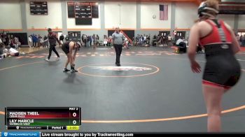 140 lbs Cons. Round 2 - Lily Maricle, Waterloo West vs Madisen Theel, Cedar Falls